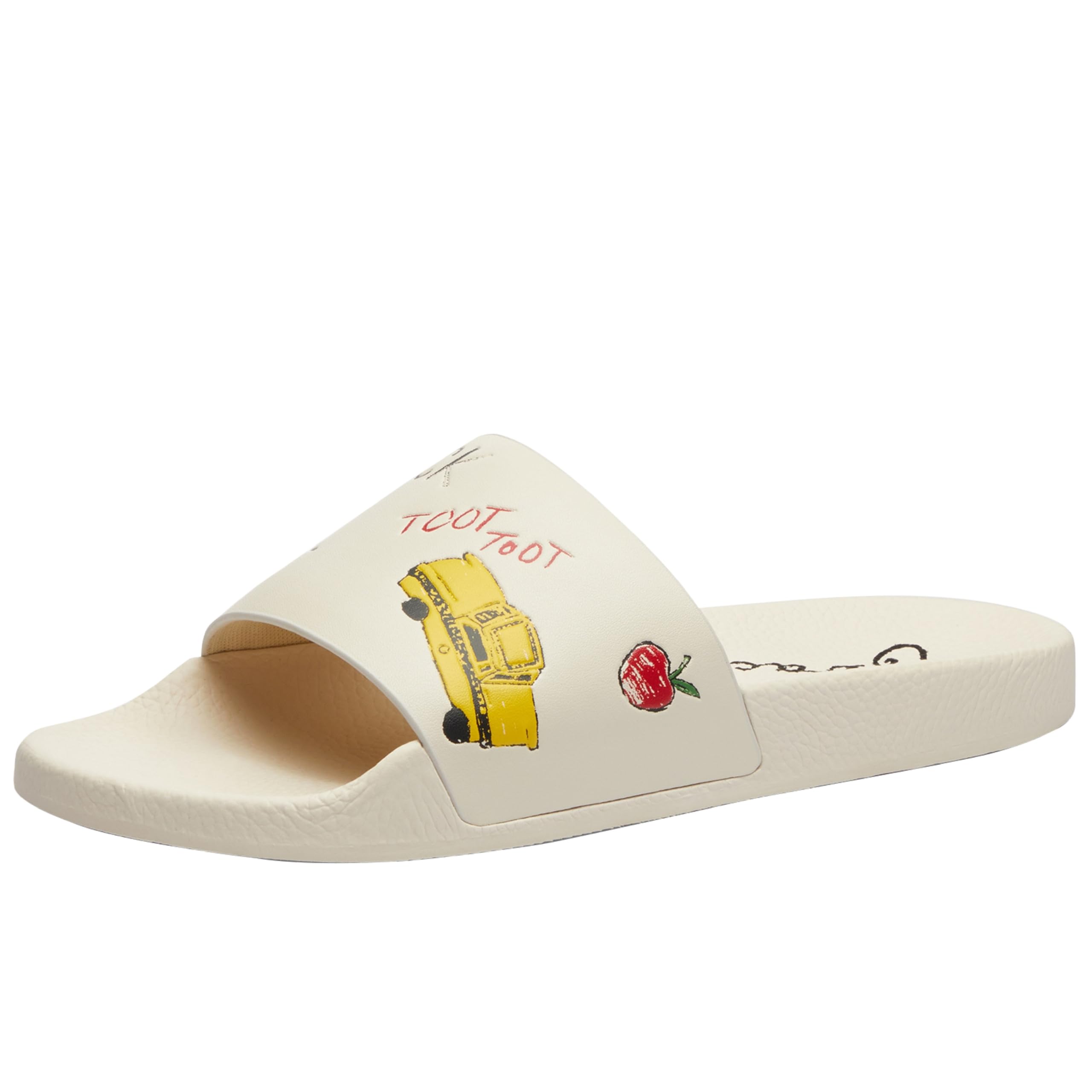 Coach Women's Udele Sport Slide with Sketch Print Platform for Casual WearComfortable Slide Shoes Perfect for Pool Parti