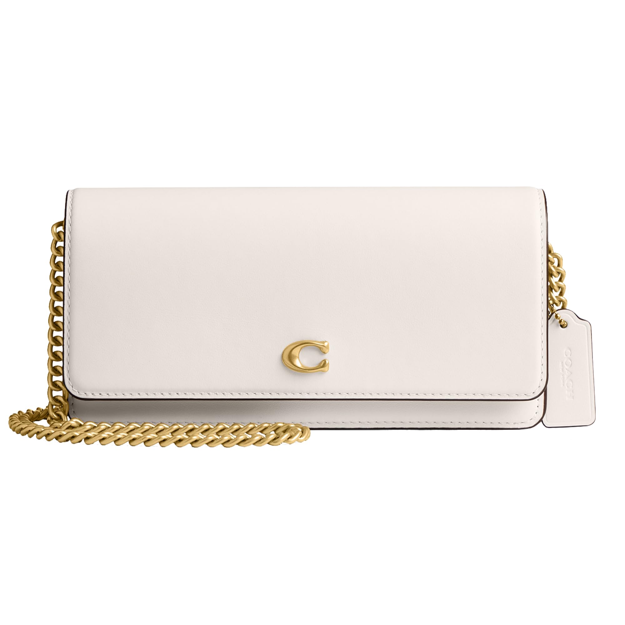Coach Evie Long Wallet with Chain for Women to Carry Everywhere Lightweight & Stylish Leather Wallet