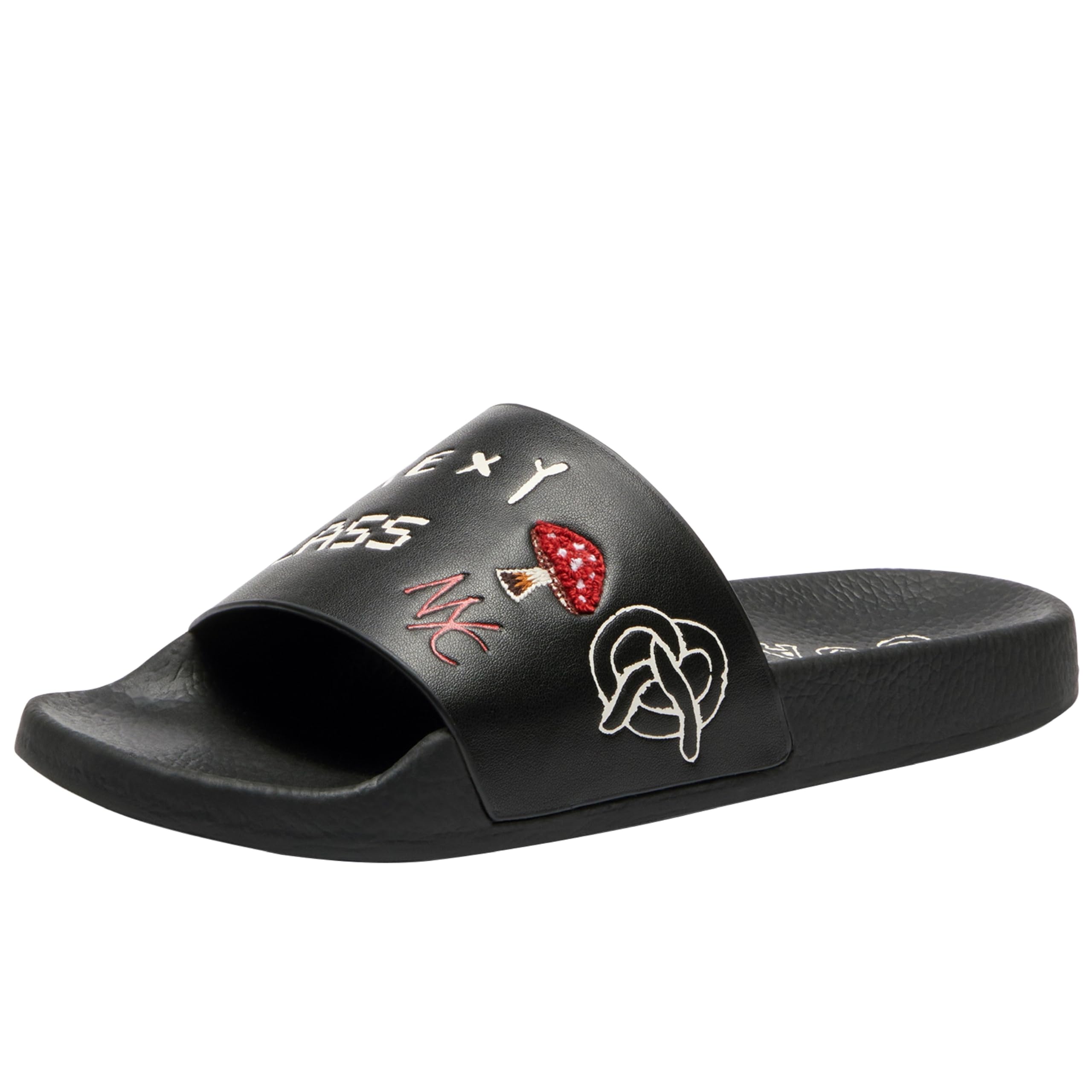 Coach Women's Udele Sport Slide with Sketch Print Platform for Casual Wear, Comfort and Style, Available in Multiple Siz