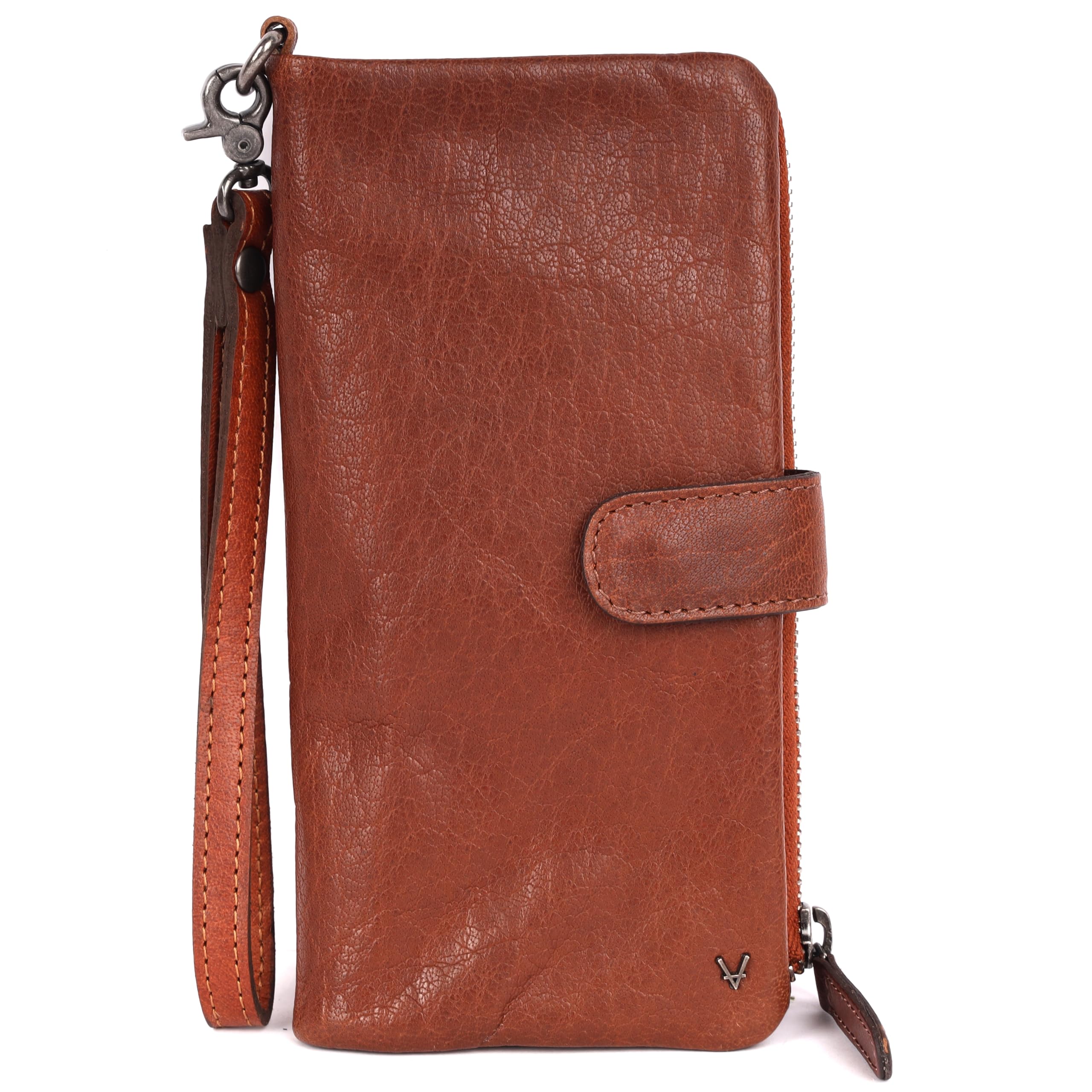 VILENCE HOLLAND Women Genuine Leather Small Wallet with Zipper Coin Purse Credit Card Holder (Tan)<br/>
VILENCE HOLLAND